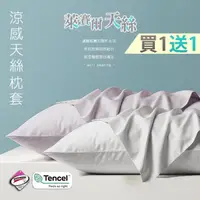 在飛比找momo購物網優惠-【這個好窩】買一組送一組 台灣製天絲 3M吸濕排汗薄枕套(贈
