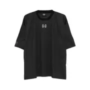[44 Label Group] 44 Label Group Embroidered-logo T-shirt S BLACK