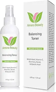 Amara Organics Facial Toner with Witch Hazel & Vitamin C, 6 fl. oz.