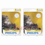 2 pc Philips High Beam Headlight Bulbs for Smart Crossblade 2004 Electrical nd (for: Smart)