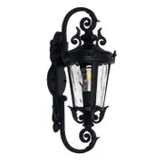 Oriel Lighting Albion Outdoor Wall Light Black