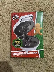 Waffle Wow Gingerbread Man Mini Waffle Maker