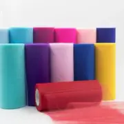 Roll Spool 25 Yards 15cm Tulle Organza Fabric Tutu Baby Shower Decor Party