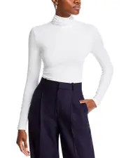 Majestic Filatures Soft Touch Long Sleeve Turtleneck