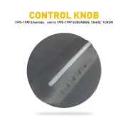 A/C Cimate Heater Temperature Knob Control For 1995-1998 Sierra 1500 2500 3500