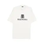 [Balenciaga] Balenciaga Nano BB Cotton T-Shirt L GREY