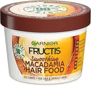 Garnier Fructis, 3-in-1 Hair Mask, Smoothing & Hydrating, Hair Food Macadamia, 390ml