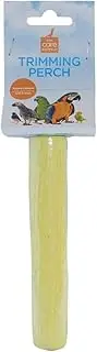 Avian Care Bird Calcium Perch 16cm, Yellow – Natural Beak & Nail Trimmer, Calcium Supplement for Birds, Tapered Design Reduces Stress on The Leg & Foot Muscles, Easy to Attach