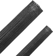50ft - 1/2 Inch & 1/4 Inch Expandable Braided Cable Sleeve