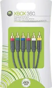 Cable Component Av High Definition Xbox 360™ MICROSOFT Cable Original Sealed