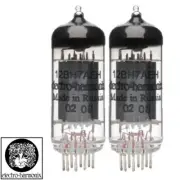 Brand New Gain Matched Pair 2x Electro-Harmonix 12BH7 Vacuum Tubes