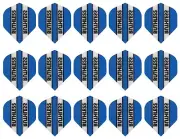 5 Sets Ruthless Standard 100 Micron Dart Flights Ships w/ Tracking - Lt. Blue