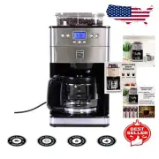 Versatile Kenmore Grind & Brew with Burr Grinder - 12 Cup Automatic Coffee Maker