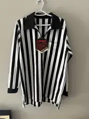 McDavid Long Sleeve Referee Shirt 1/4 Zip Large NWT
