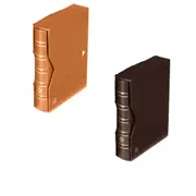 [Lighthouse] Optima Classic Leather Ringbinder & Slipcase - Brown