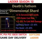 ✅ PC PS4 PS5 XBOX SWITCH ✅ Ladder Death's Fathom Diablo 2 Resurrected D2R Items
