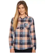 NWT WOMENS WOOLRICH CONUNDRUM ECO RICH CONVERTIBLE SHIRT $65 Bluestone