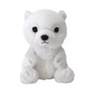 Japanese Baby Polar Bear Plush Soft Toy Stuffed Animal Kids Gift Small 03490