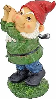 Design Toscano QM2458200 Bogey Burt Garden Gnome Statue