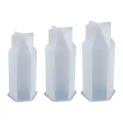 Hexagonal Cone Silicone Mold Projects Making Accessory Household Mousse Cake