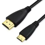 HDMI to Mini HDMI Video Cable for Canon EOS R EOS RP EOS 5D Mark IV, 77D 80D 5FT