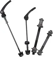 Mountain Bike Bicycle Quick Release Skewer Set 3S Axle Skewer Kit Front Rear Axle Strong Metal Construction for Easy Bike Maintenance