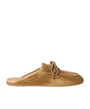 Miu Miu Lace-Up Flat Mules 36,37,40 cinnamon