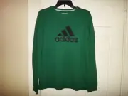 Adidas Womens Climalite Long Sleeve Go To Performance Tee - Dark Green