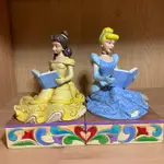 🚗仙度瑞拉和貝兒擋書架 CINDERELLA AND BELLE BOOKENDS