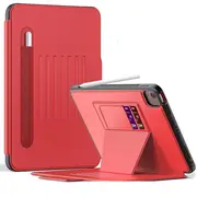StylePro iPad 10th and 11th Generation Business Folio Case For iPad 10.9”, Red.