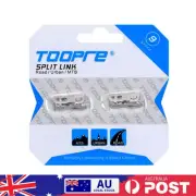 TOOPRE 2 Pairs Bicycle Chain Link Connector Joints Cycling Quick Master Links