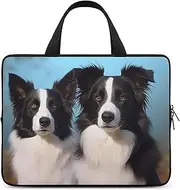 Laptop Case Sleeve Shockproof Computer Carrying Bag Border Collie Notebook Case Cover Laptop Bag Water Resistant Computer Cases Tablet Briefcase for Travel Business 10inch, Border Collie, 10inch