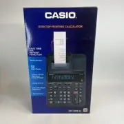 Casio Heavy Duty Printing Calculator Black Desktop DR-120 - NEW