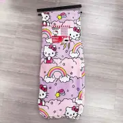 Hello Kitty Stormy Rainbows Plush Throw Blanket 50” x 70” (NEW WITH TAG)