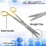 Premium Mayo Scissors Straight 6 .75" Blunt/Blunt Surgical Operating Dissecting