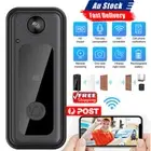 Wireless Smart Video Doorbell WiFi Security Camera Bell Phone Doorbell Intercom
