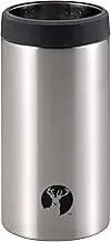 Captain Stag UE-3492 HD Insulated Can Holder for 16.9 fl oz (500 ml) Cans, Silver