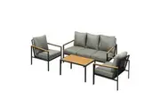 Livsip Outdoor Lounge Setting 4-Piece Dining Set