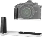 Haoge Hand Grip Handgrip Bracket Holder for Nikon Zf ZF Camera Silver
