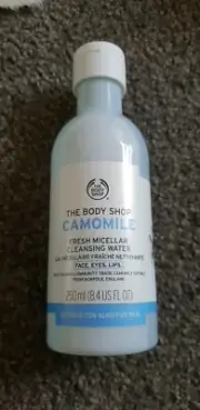 Body Shop Micellar Water Camomile. New 250ml