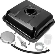 MKVAXR 25cm GX Series Integrated Fuel, for Tank Set Suitable, for 5.5 163cc And 6.5 196cc Kart Engines Motorcycle Fuel, for Tank Garden Fuel Tank Cap