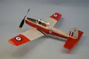 30" Wingspan DeHavilland Chipmunk Rubber Pwd Aircraft Laser Cut Kit