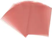 uxcell 65 Sheets Vellum Paper 5x7, Vellum Paper Printable Translucent Paper 100GSM for Invitations Printing, Red