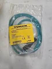 TURCK RJ45S-RJ45S-441-1M ETHERNET MALE M12 EUROFAST NEW