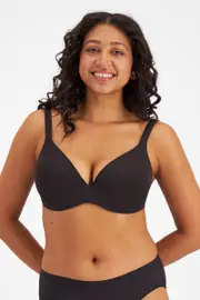 Berlei Barely There Cotton Rich Contour Bra - Black, Size: 10 B