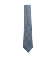 printed silk tie One size Multicolor
