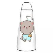 Funny Cooking Master Apron Men Women Unisex Kitchen Chef Mochi Cat Tablier E