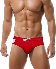 [Panegy] Men's Mankini America Flag Stars Low Rise Drawstring Underwear Bikini Boxers Briefs
