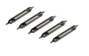 RDGTOOLS 5 X 2.5MM HSS CENTRE DRILLS LATHE PILOT HOLE ENGINEERING TOOLS
