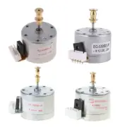 DC5-12V 3-Speed 33/45/78 RPM Metal Turntables Motor for Turntable Record Player